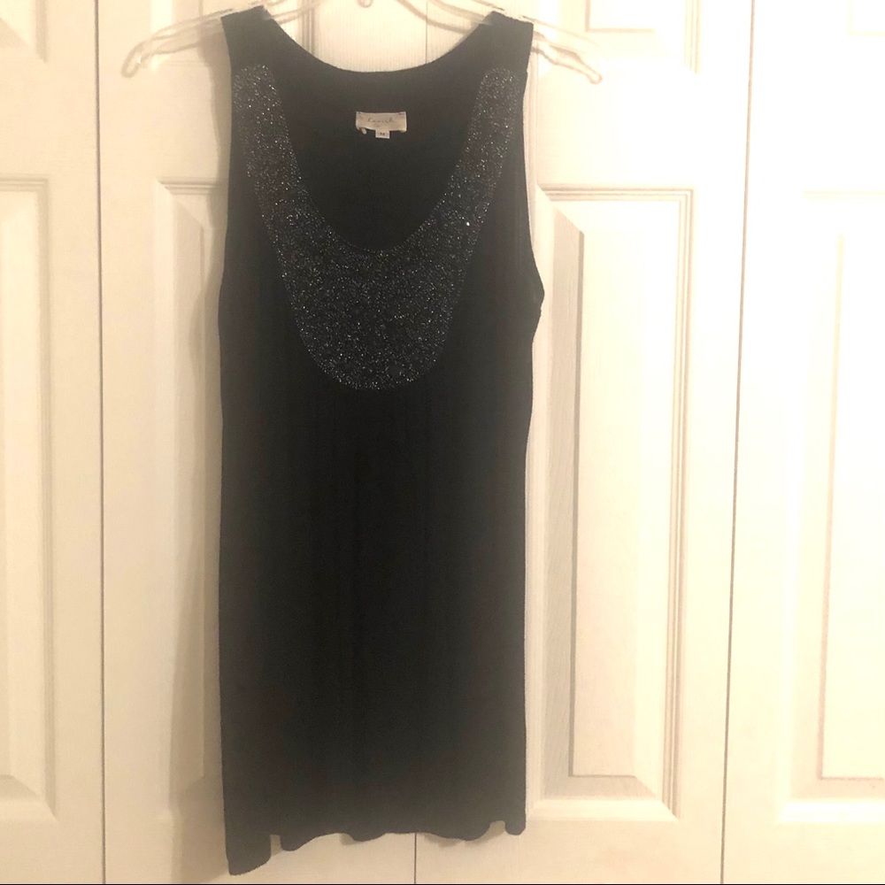 Lavish Black Beaded at